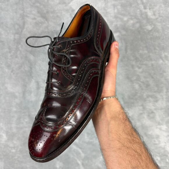 Allen-edmonds Men\'s Burgundy and Brown Oxfords main image 7
